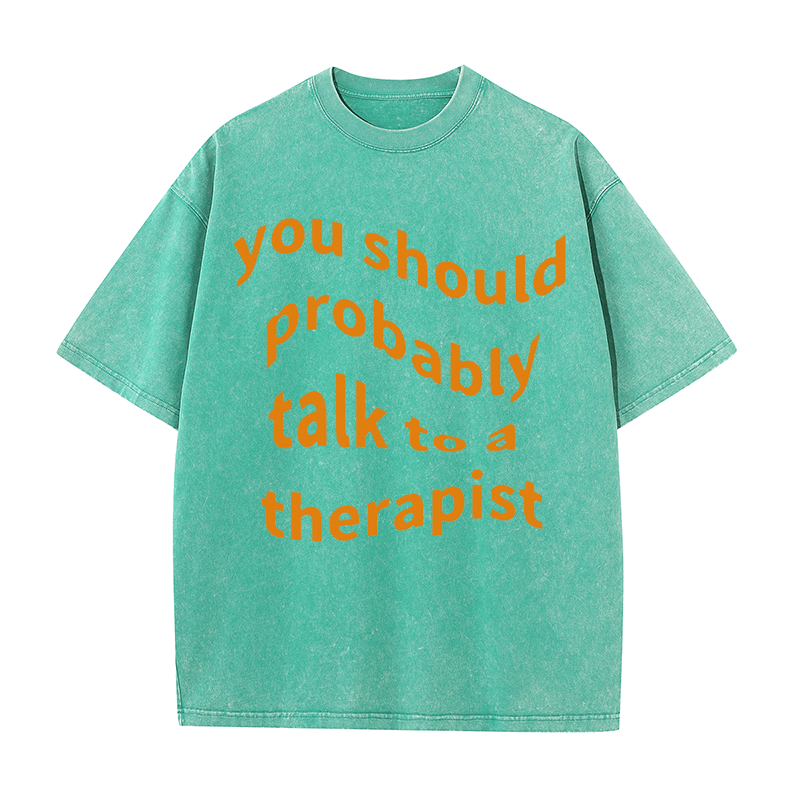 RDMCLOTHINGART tapestry hoodie SLOGAN HEAVY COTTON TEES-9696