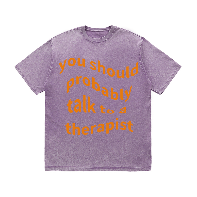 RDMCLOTHINGART tapestry hoodie SLOGAN HEAVY COTTON TEES-9696