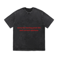 RDMCLOTHINGART tapestry hoodie SLOGAN HEAVY COTTON TEES-9714